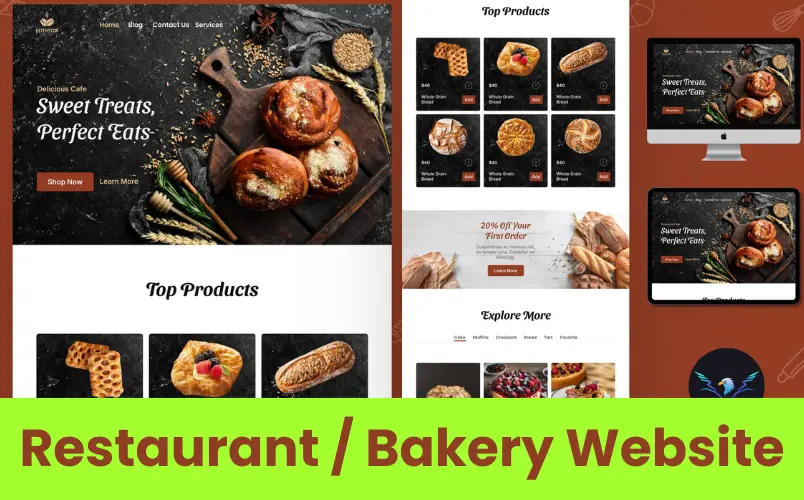 Restaurant Bakery Website